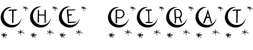 Font : KR-Twinkle Custom Text : The Pirate Way Test your own text here Click to download or to view this font on a tshirt that can be custom printed in Bali