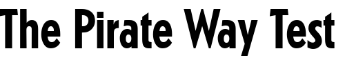 Font : KabinConMedDB-Normal Custom Text : The Pirate Way Test your own text here Click to download or to view this font on a tshirt that can be custom printed in Bali