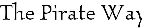 Font : KallosITC-Book Custom Text : The Pirate Way Test your own text here Click to download or to view this font on a tshirt that can be custom printed in Bali