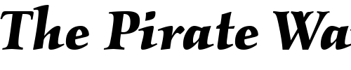 Font : KallosITC-TT-BoldItalic Custom Text : The Pirate Way Test your own text here Click to download or to view this font on a tshirt that can be custom printed in Bali