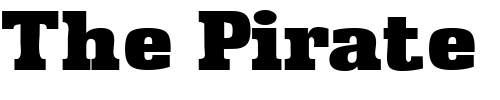 Font : KamanDisplaySSK Custom Text : The Pirate Way Test your own text here Click to download or to view this font on a tshirt that can be custom printed in Bali
