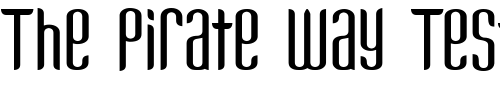 Font : Kandide-Unicase Custom Text : The Pirate Way Test your own text here Click to download or to view this font on a tshirt that can be custom printed in Bali
