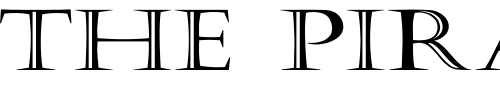 Font : Kastellar-Wd Custom Text : The Pirate Way Test your own text here Click to download or to view this font on a tshirt that can be custom printed in Bali