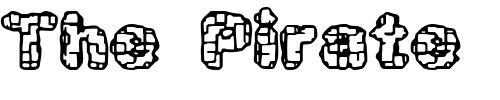 Font : Katalyst-active-BRK Custom Text : The Pirate Way Test your own text here Click to download or to view this font on a tshirt that can be custom printed in Bali