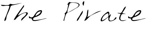 Font : Kedzie-Regular Custom Text : The Pirate Way Test your own text here Click to download or to view this font on a tshirt that can be custom printed in Bali