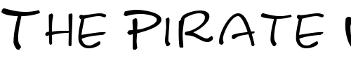 Font : KineticSCapsSSK-Regular Custom Text : The Pirate Way Test your own text here Click to download or to view this font on a tshirt that can be custom printed in Bali