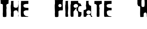 Font : Kisskorv Custom Text : The Pirate Way Test your own text here Click to download or to view this font on a tshirt that can be custom printed in Bali
