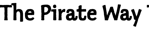 Font : Klepto-ITC-TT Custom Text : The Pirate Way Test your own text here Click to download or to view this font on a tshirt that can be custom printed in Bali