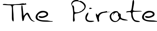 Font : Kline-Regular Custom Text : The Pirate Way Test your own text here Click to download or to view this font on a tshirt that can be custom printed in Bali
