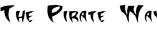 Font : KlingonStilleto Custom Text : The Pirate Way Test your own text here Click to download or to view this font on a tshirt that can be custom printed in Bali