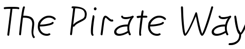 Font : KnewFont-Regular Custom Text : The Pirate Way Test your own text here Click to download or to view this font on a tshirt that can be custom printed in Bali