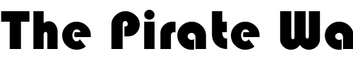 Font : Knobby-Pine Custom Text : The Pirate Way Test your own text here Click to download or to view this font on a tshirt that can be custom printed in Bali