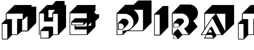 Font : Knockout-MF-Initials Custom Text : The Pirate Way Test your own text here Click to download or to view this font on a tshirt that can be custom printed in Bali