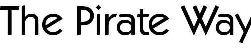 Font : Koblenz-Serial-Regular-DB Custom Text : The Pirate Way Test your own text here Click to download or to view this font on a tshirt that can be custom printed in Bali