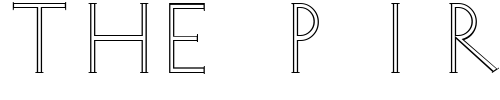 Font : Koch-Quadrat-Outlines Custom Text : The Pirate Way Test your own text here Click to download or to view this font on a tshirt that can be custom printed in Bali