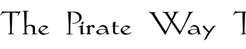 Font : KochRoman-Wd Custom Text : The Pirate Way Test your own text here Click to download or to view this font on a tshirt that can be custom printed in Bali
