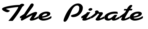 Font : KoffeeWide-Bold Custom Text : The Pirate Way Test your own text here Click to download or to view this font on a tshirt that can be custom printed in Bali