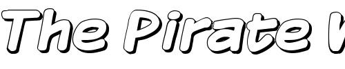 Font : Komika-Display---Shadow Custom Text : The Pirate Way Test your own text here Click to download or to view this font on a tshirt that can be custom printed in Bali