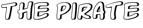 Font : Komika-Glaze Custom Text : The Pirate Way Test your own text here Click to download or to view this font on a tshirt that can be custom printed in Bali