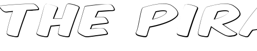 Font : Komika-Title---Ghost Custom Text : The Pirate Way Test your own text here Click to download or to view this font on a tshirt that can be custom printed in Bali
