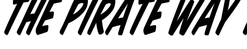 Font : Komika-Title---Tilt Custom Text : The Pirate Way Test your own text here Click to download or to view this font on a tshirt that can be custom printed in Bali