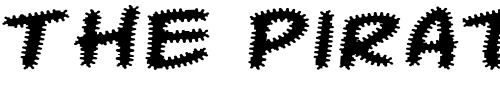 Font : Komika-Tread Custom Text : The Pirate Way Test your own text here Click to download or to view this font on a tshirt that can be custom printed in Bali