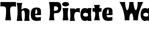 Font : KonTikiTraderJF Custom Text : The Pirate Way Test your own text here Click to download or to view this font on a tshirt that can be custom printed in Bali