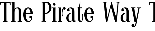 Font : Kontor-Display Custom Text : The Pirate Way Test your own text here Click to download or to view this font on a tshirt that can be custom printed in Bali