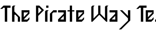 Font : KooKooSSK Custom Text : The Pirate Way Test your own text here Click to download or to view this font on a tshirt that can be custom printed in Bali