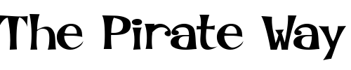 Font : KookyRegular Custom Text : The Pirate Way Test your own text here Click to download or to view this font on a tshirt that can be custom printed in Bali