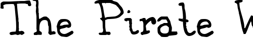 Font : Koorear Custom Text : The Pirate Way Test your own text here Click to download or to view this font on a tshirt that can be custom printed in Bali
