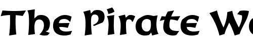 Font : Korigan-ITC-Bold Custom Text : The Pirate Way Test your own text here Click to download or to view this font on a tshirt that can be custom printed in Bali