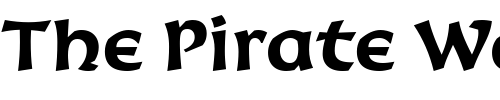 Font : KoriganITC-TT-Bold Custom Text : The Pirate Way Test your own text here Click to download or to view this font on a tshirt that can be custom printed in Bali