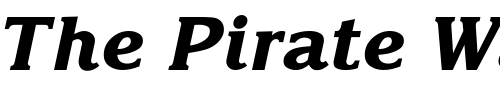 Font : Korinna-ExtraBoldItalic Custom Text : The Pirate Way Test your own text here Click to download or to view this font on a tshirt that can be custom printed in Bali