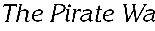 Font : Korinna-KursivRegular Custom Text : The Pirate Way Test your own text here Click to download or to view this font on a tshirt that can be custom printed in Bali