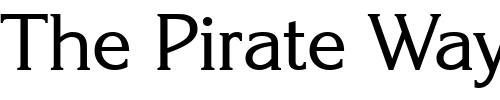Font : Korinna-Regular-BT Custom Text : The Pirate Way Test your own text here Click to download or to view this font on a tshirt that can be custom printed in Bali