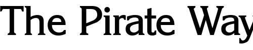 Font : Korinth-Medium Custom Text : The Pirate Way Test your own text here Click to download or to view this font on a tshirt that can be custom printed in Bali