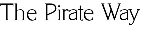Font : Korinth-Serial-ExtraLight-Regular Custom Text : The Pirate Way Test your own text here Click to download or to view this font on a tshirt that can be custom printed in Bali