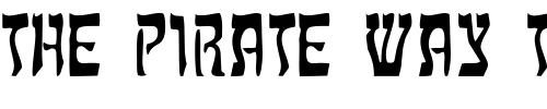 Font : Kosher-Normal Custom Text : The Pirate Way Test your own text here Click to download or to view this font on a tshirt that can be custom printed in Bali