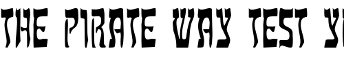 Font : Kosher-Thin-Normal Custom Text : The Pirate Way Test your own text here Click to download or to view this font on a tshirt that can be custom printed in Bali