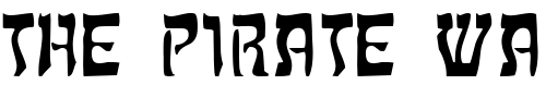 Font : Kosher-Wide-Normal Custom Text : The Pirate Way Test your own text here Click to download or to view this font on a tshirt that can be custom printed in Bali