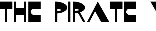 Font : Kozmonauta Custom Text : The Pirate Way Test your own text here Click to download or to view this font on a tshirt that can be custom printed in Bali