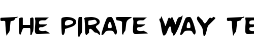 Font : Kreeture Custom Text : The Pirate Way Test your own text here Click to download or to view this font on a tshirt that can be custom printed in Bali