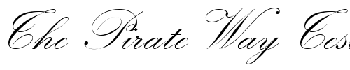 Font : KremlinScriptTwo-Regular-DB Custom Text : The Pirate Way Test your own text here Click to download or to view this font on a tshirt that can be custom printed in Bali