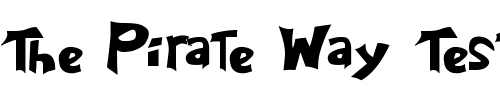 Font : Kringle-Castle Custom Text : The Pirate Way Test your own text here Click to download or to view this font on a tshirt that can be custom printed in Bali