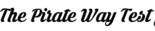 Font : Krinkes-Regular-PERSONAL-USE Custom Text : The Pirate Way Test your own text here Click to download or to view this font on a tshirt that can be custom printed in Bali