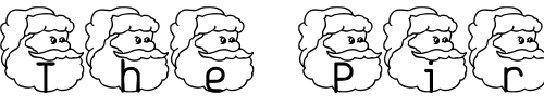 Font : KrissKringleIDPic Custom Text : The Pirate Way Test your own text here Click to download or to view this font on a tshirt that can be custom printed in Bali