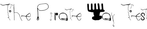 Font : Kurzwaren Custom Text : The Pirate Way Test your own text here Click to download or to view this font on a tshirt that can be custom printed in Bali