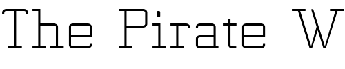 Font : KwersityWider Custom Text : The Pirate Way Test your own text here Click to download or to view this font on a tshirt that can be custom printed in Bali