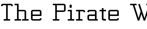 Font : KwersityWider-Bold Custom Text : The Pirate Way Test your own text here Click to download or to view this font on a tshirt that can be custom printed in Bali